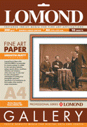 fotopapír Lomond Fine Art Gallery Smooth, pro inkoustový tisk, 200 g/m2, A4/10 o