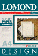 fotopapír Lomond Fine Art Design Leather Glossy, pro inkoustový tisk, 200 g/m2, 