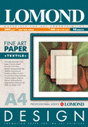 fotopapír Lomond Fine Art Design Textile Matt, pro inkoustový tisk, 200 g/m2, A4